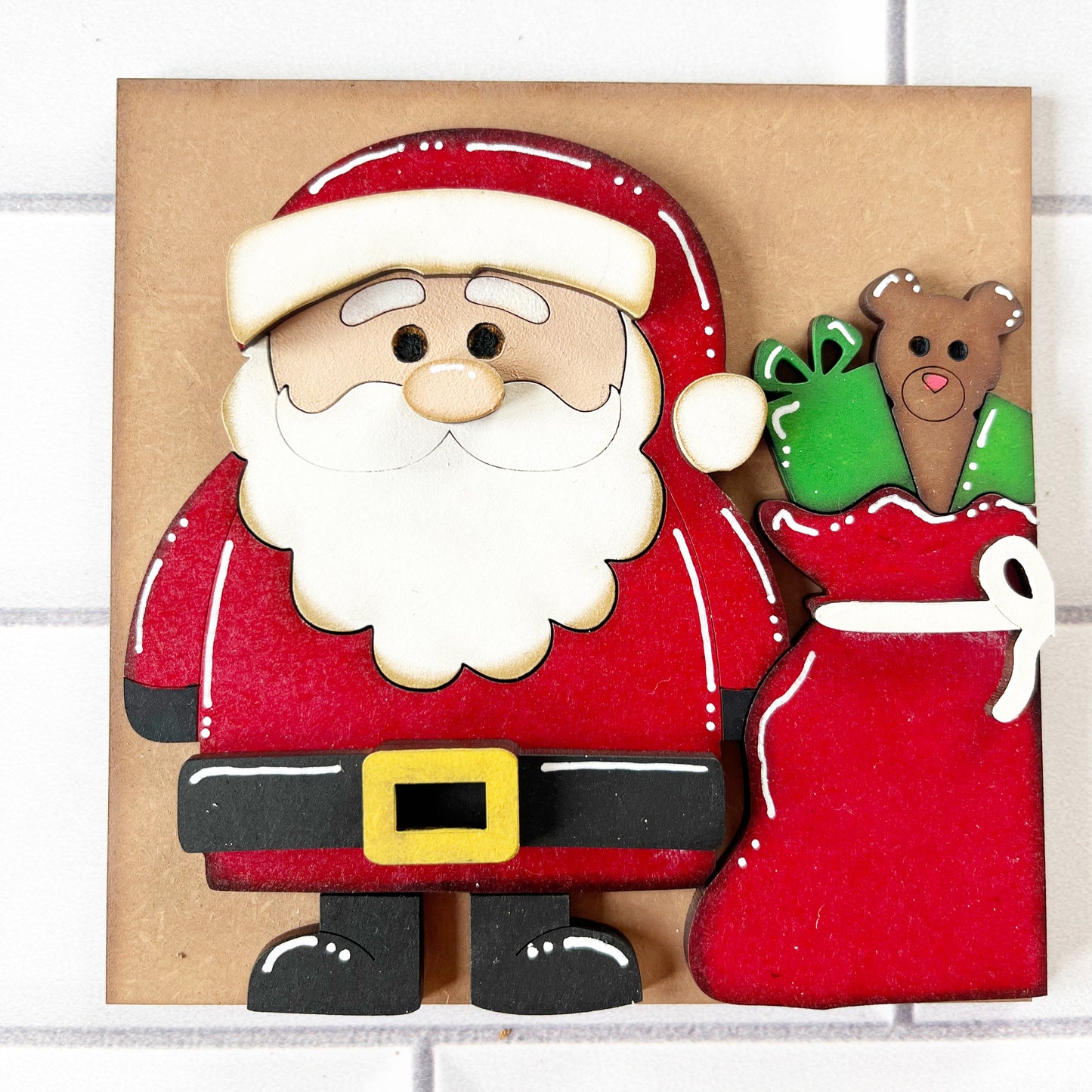 Santa Bag Ladder Tile