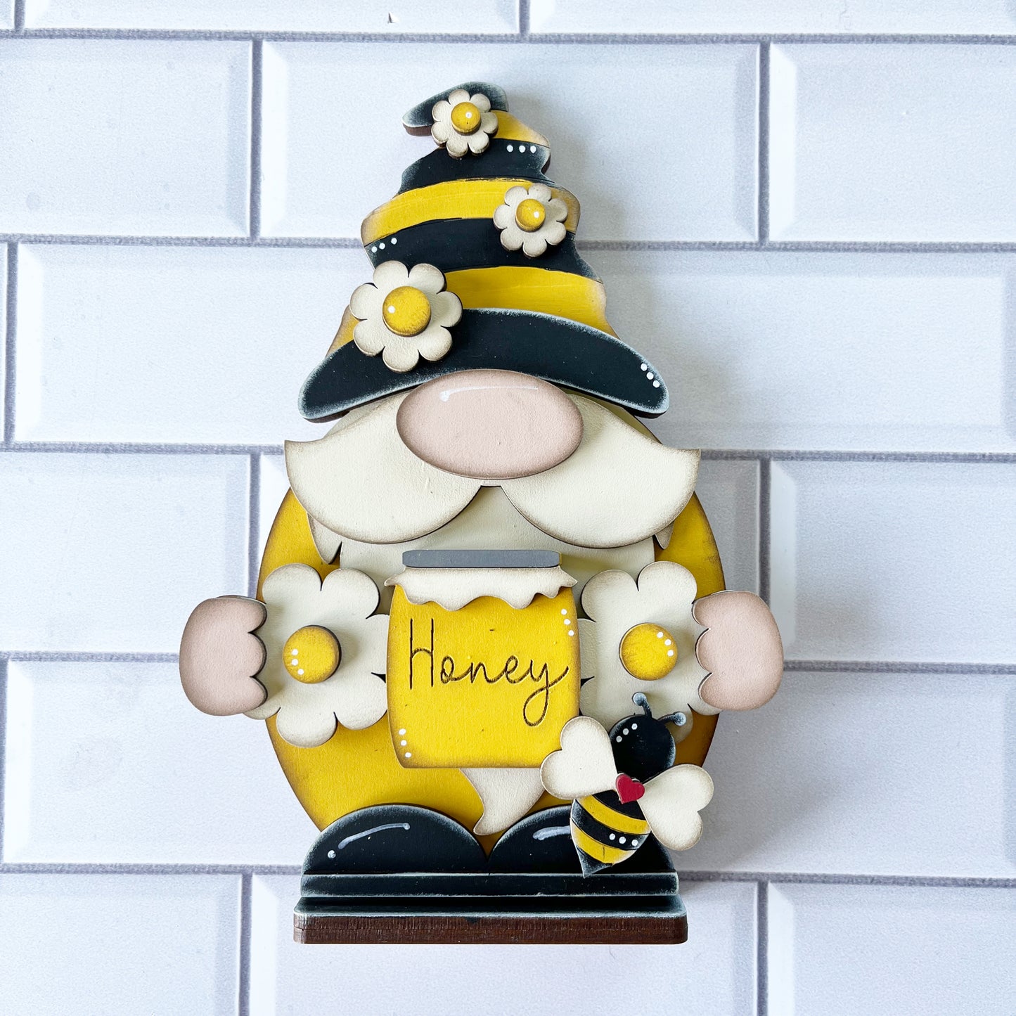 Bee Gnome Shelf Sitter