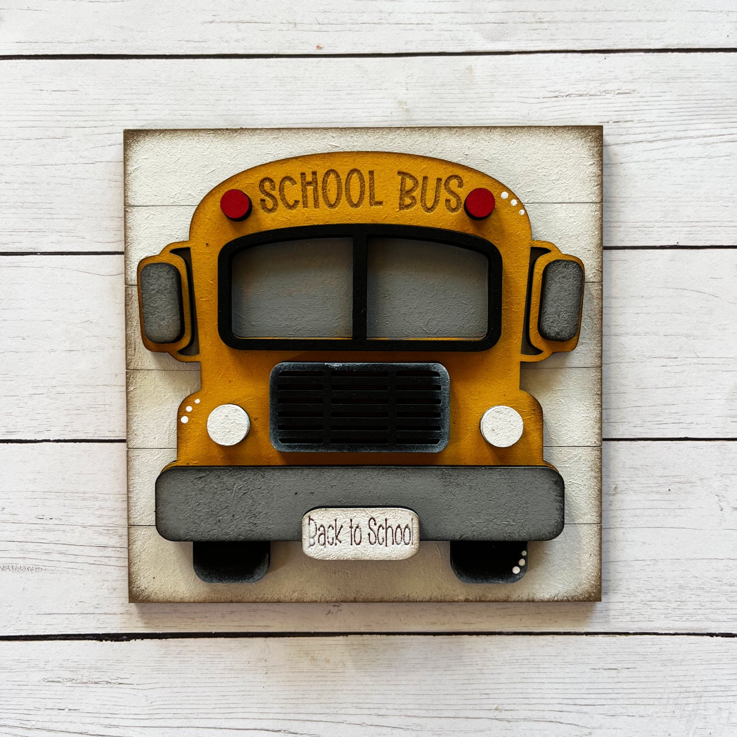 School Bus Ladder Tile