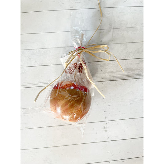 Faux Carmel Apple Shelf Sitter