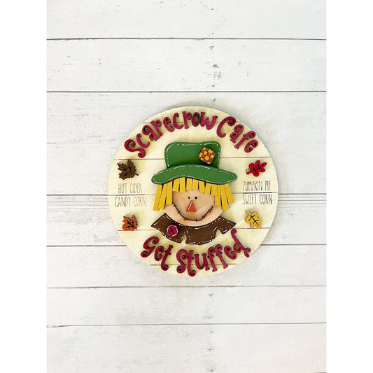 Small Scarecrow Cafe Sign