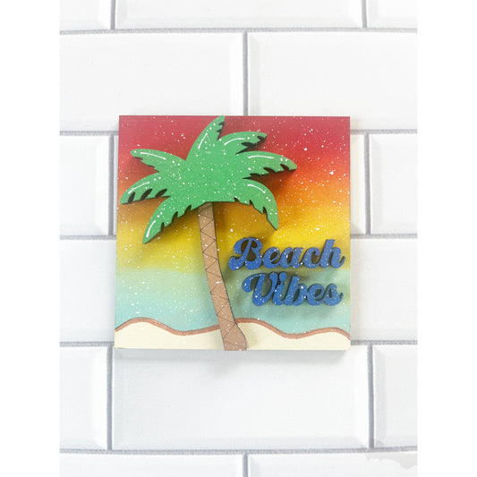 Beach Vibes Ladder Tile