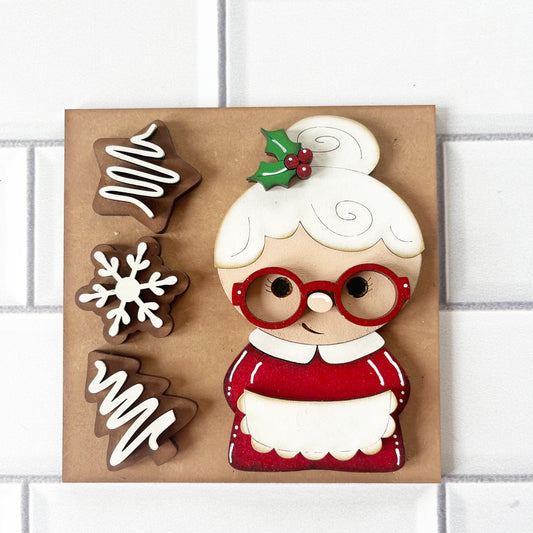 Mrs. Claus Ladder Tile