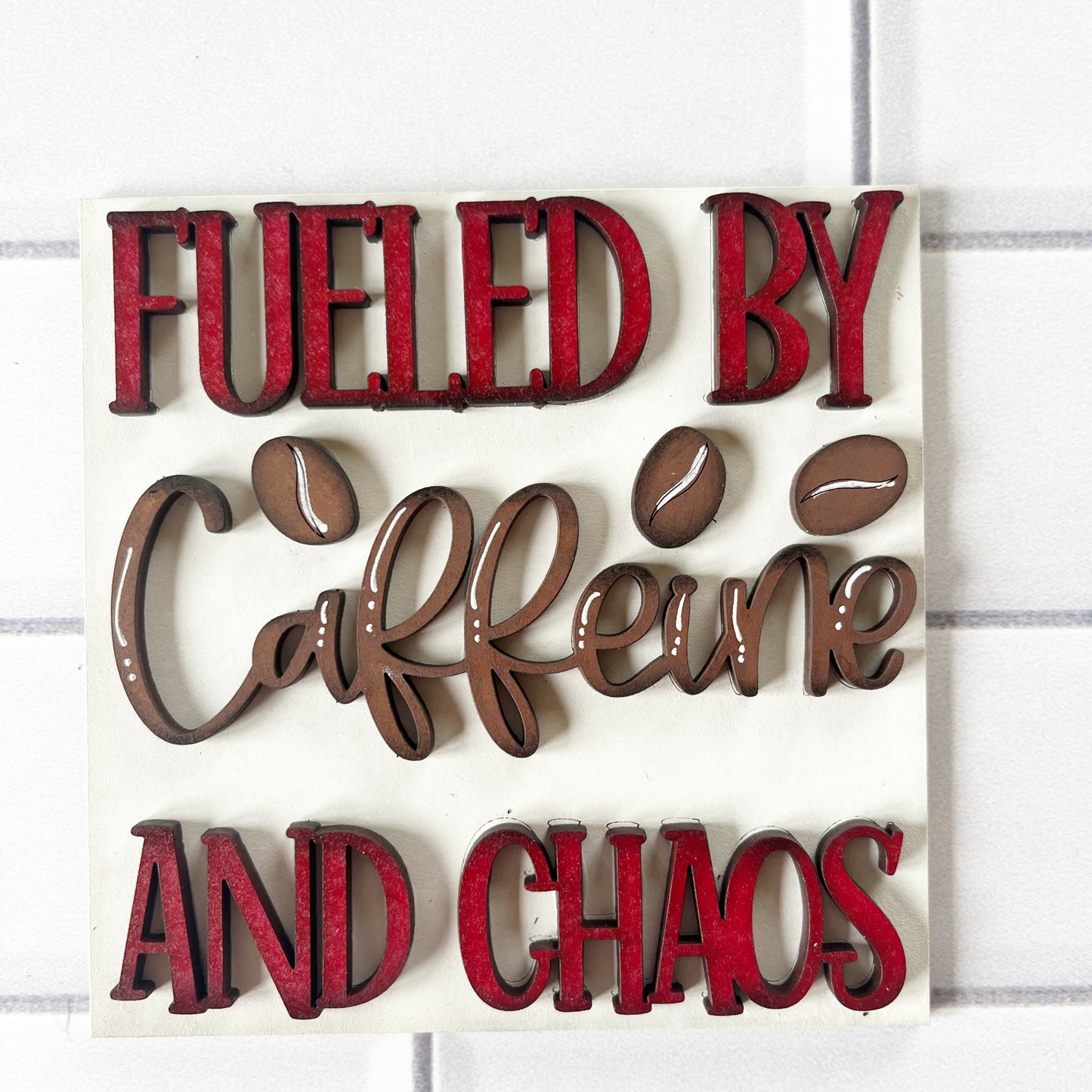 Fueled Caffeine Ladder Tile