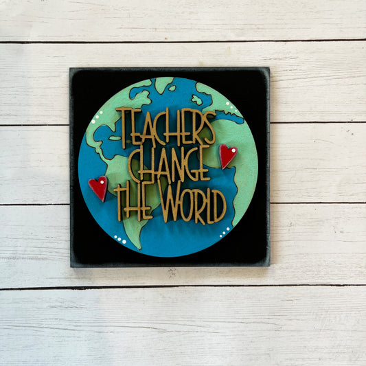 Teachers Change Ladder Tile