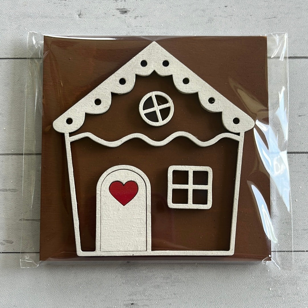 Gingerbread House Ladder Tile