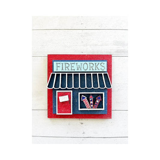 Fireworks Shop Ladder Tile