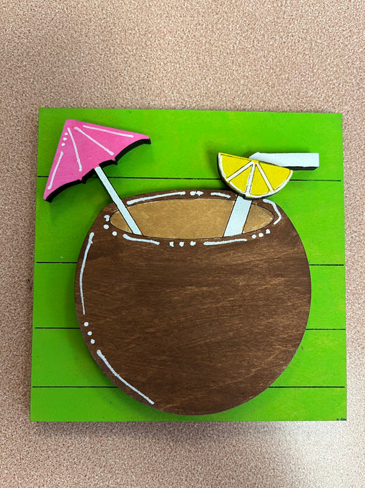 Coconut Drink Ladder Tile