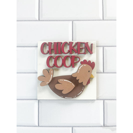 Chicken Coop Ladder Tile