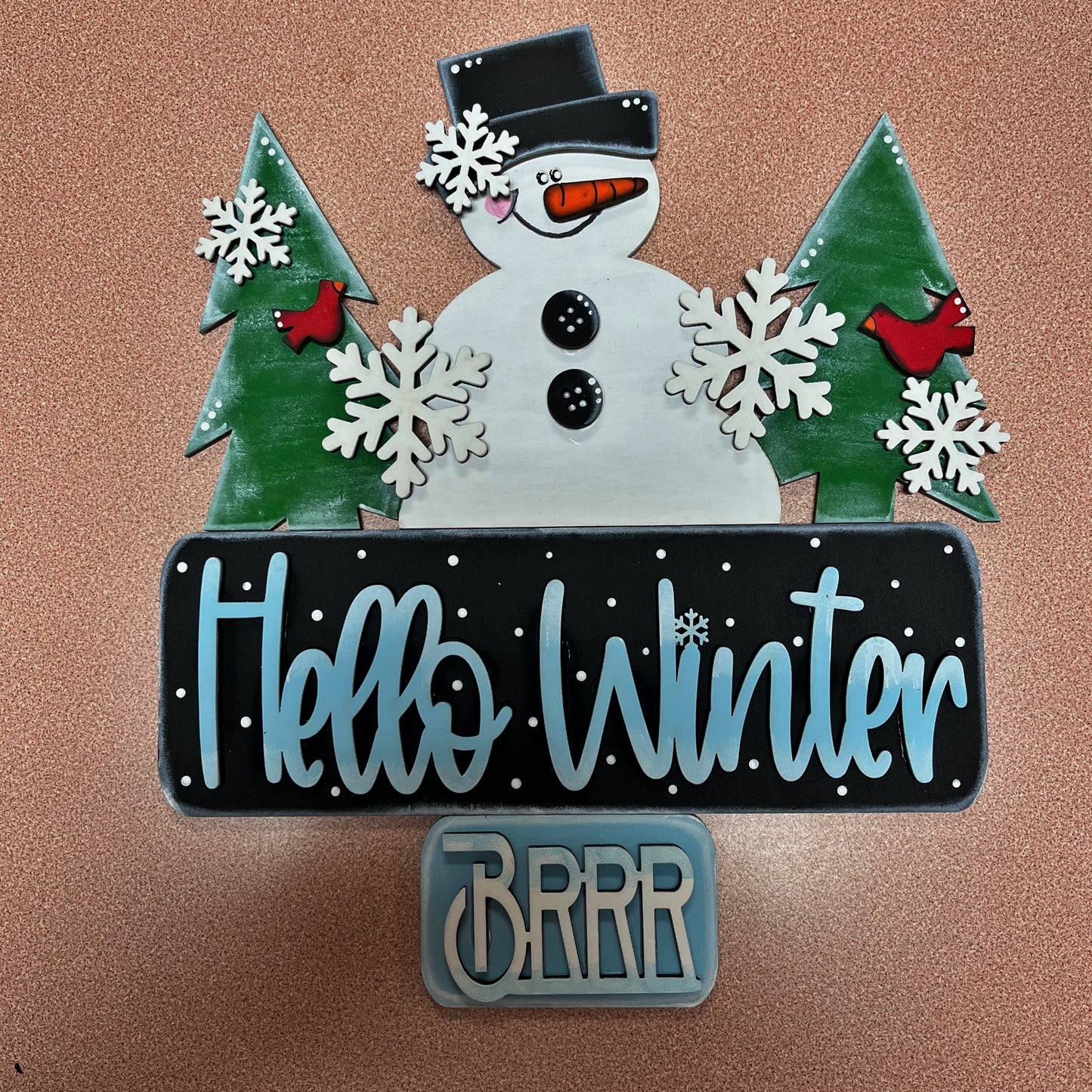 Hello Winter Interchangeable Truck Add On