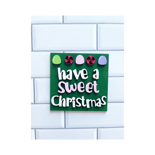 Have a Sweet Christmas Ladder Tile