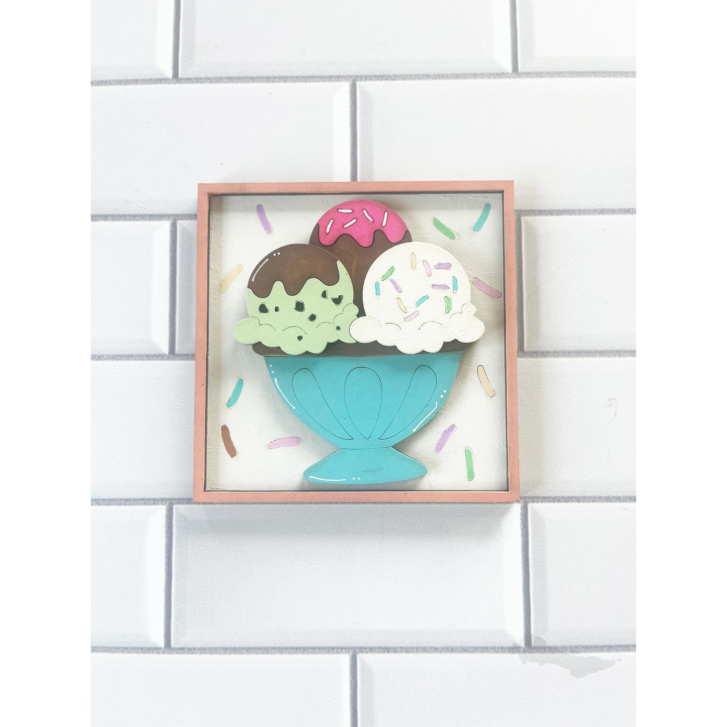 Ice cream Bowl Ladder Tile