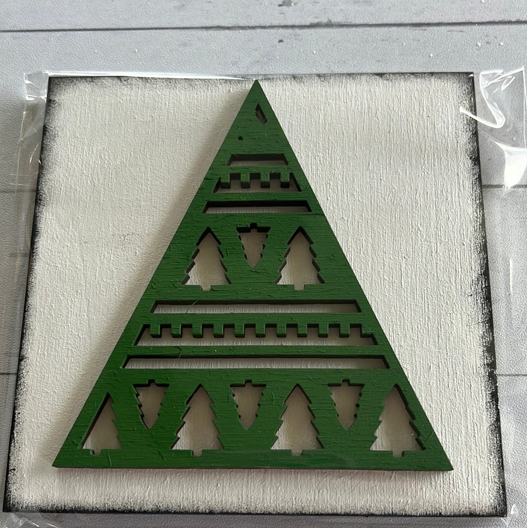 Triangle Tree Ladder Tile