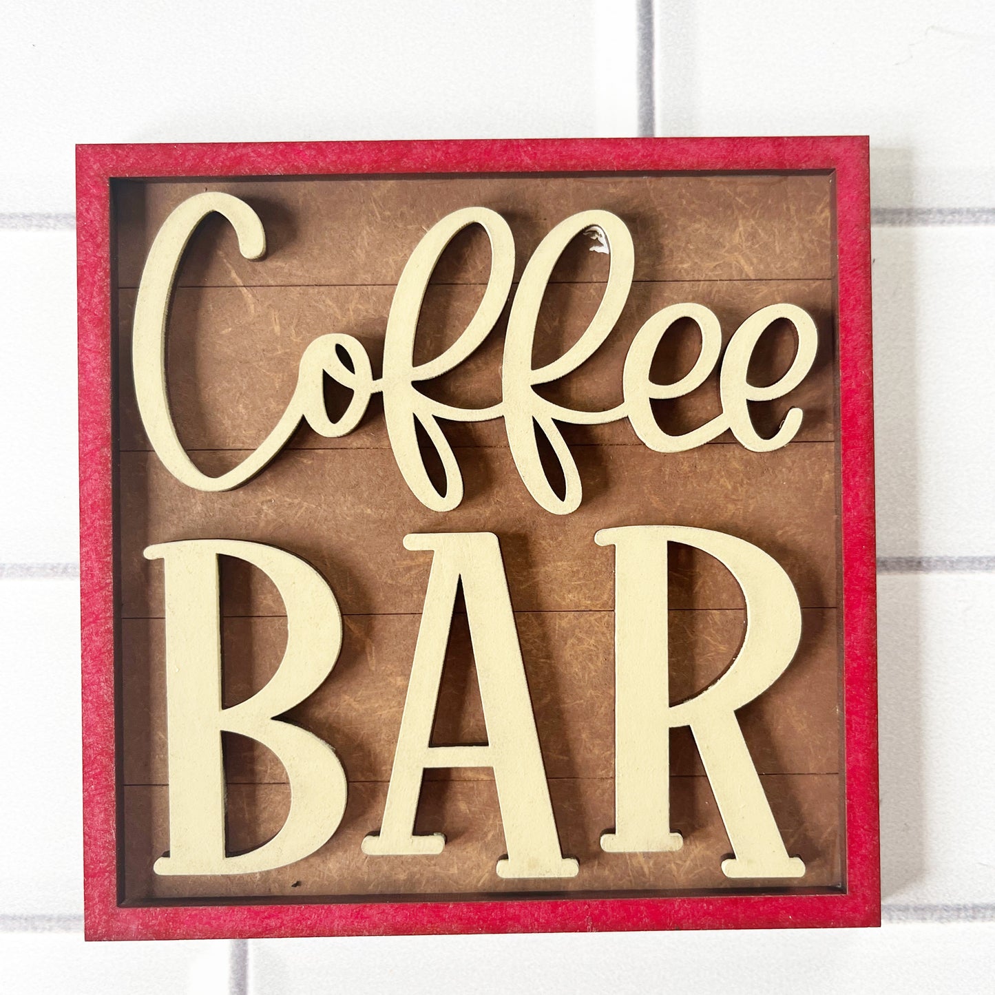 Coffee Bar Ladder Tile