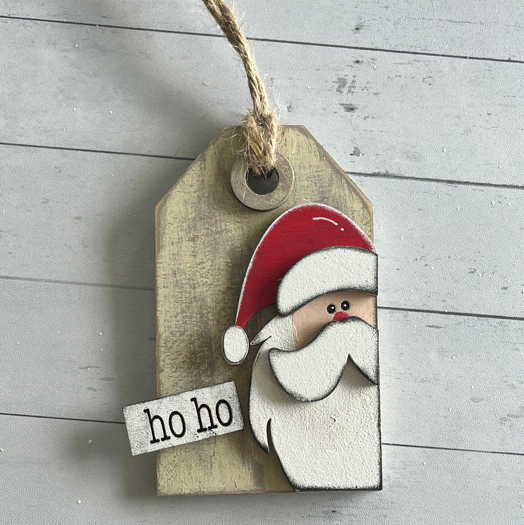 Santa Tag/Ornament