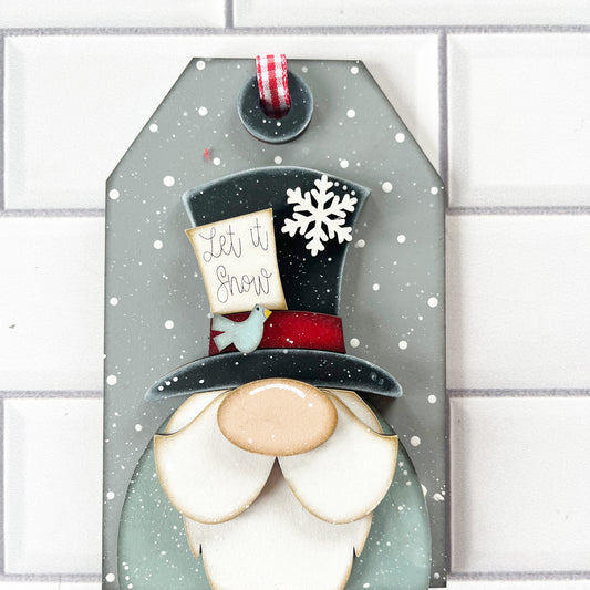 Snowman Gnome Ornament