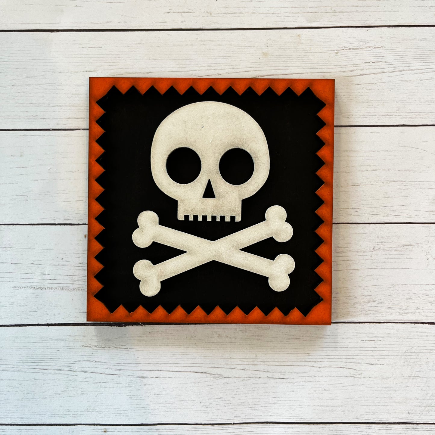 Skull Crossbones Ladder Tile