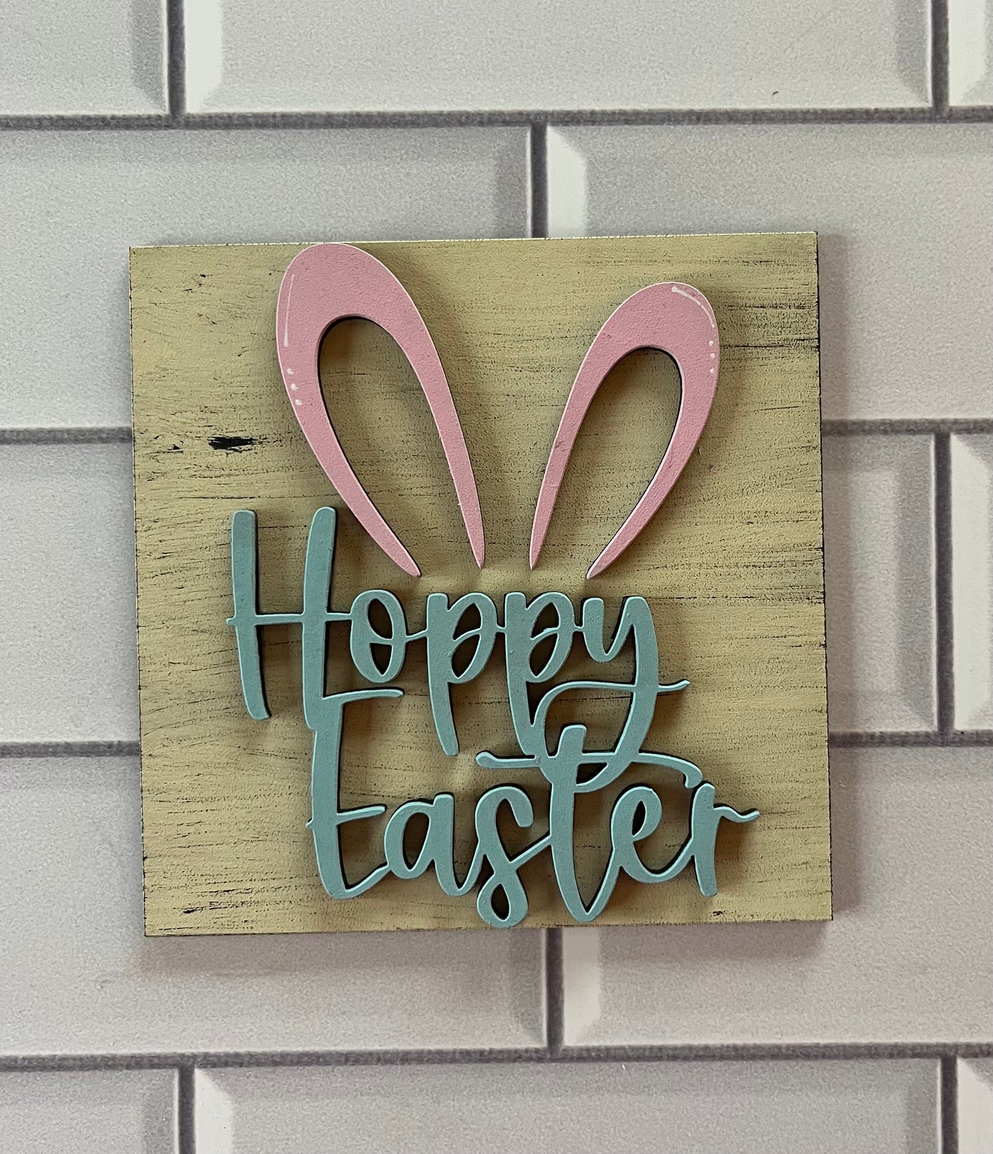 Hoppy Easter Ladder Tile