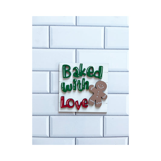 Baked With Love Ladder Tile