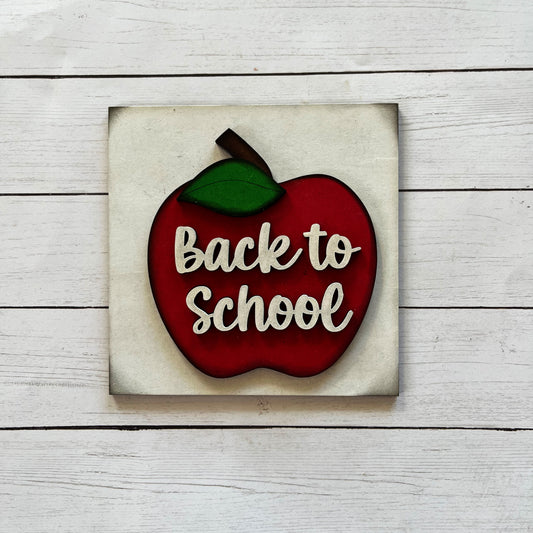 Back to School Ladder Tile