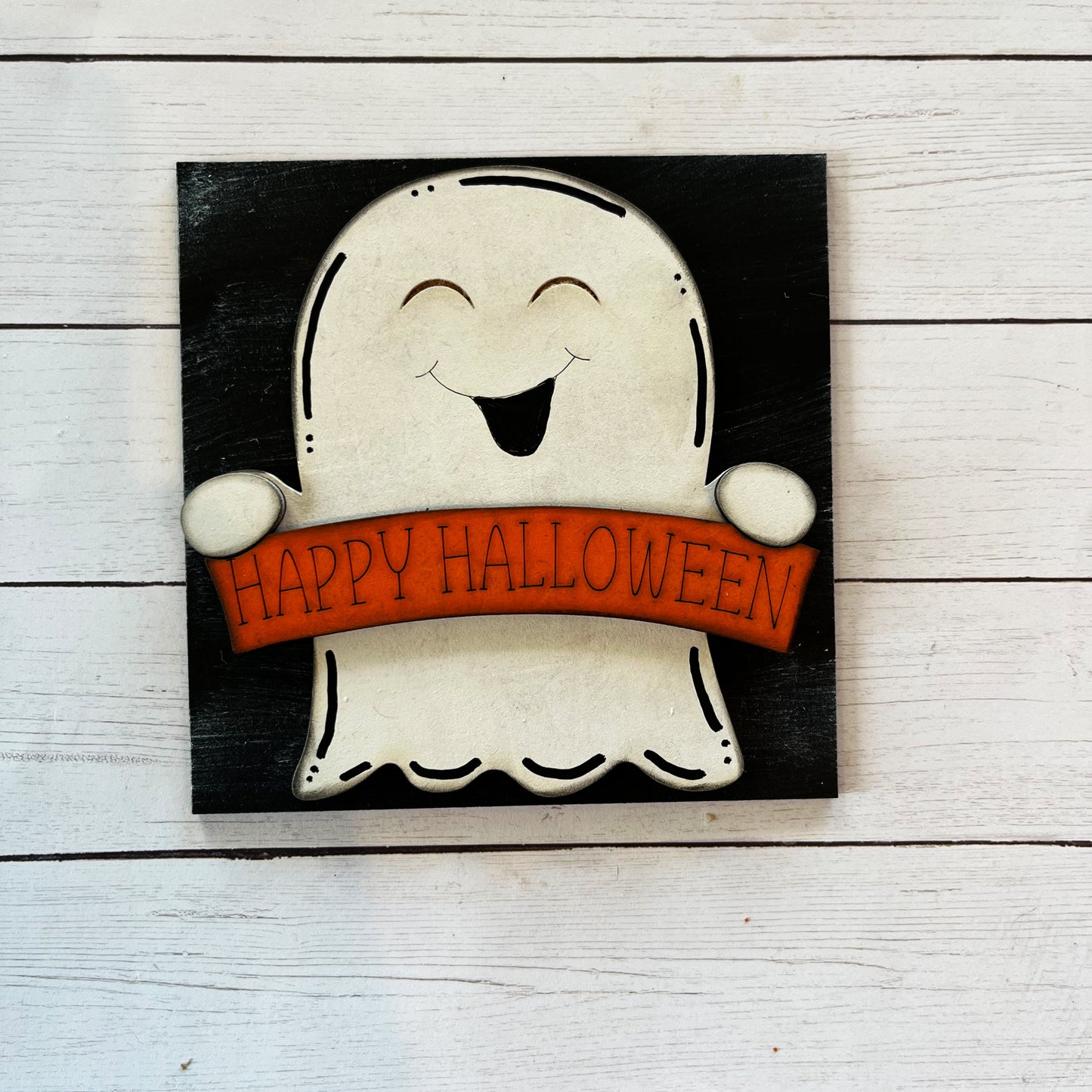 Ghost Happy Ladder Tile