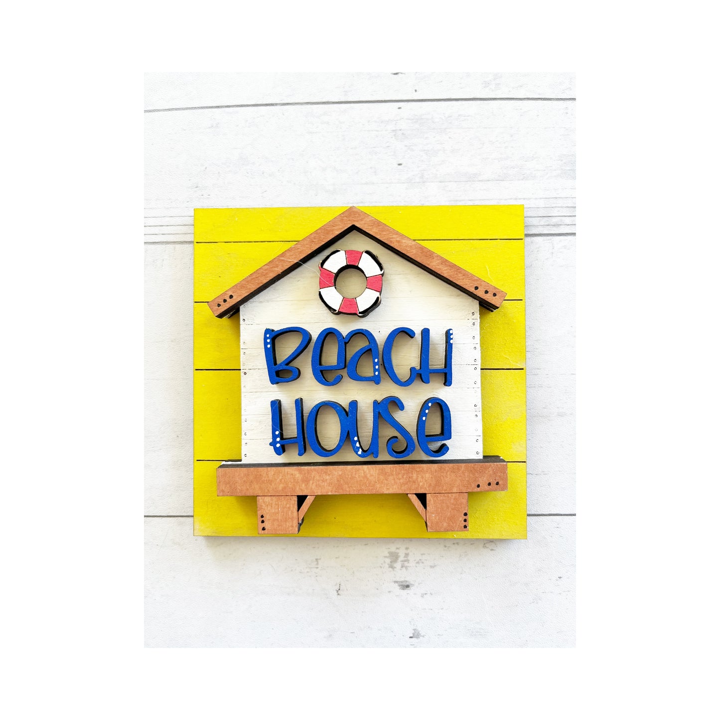 Beach House Ladder Tile