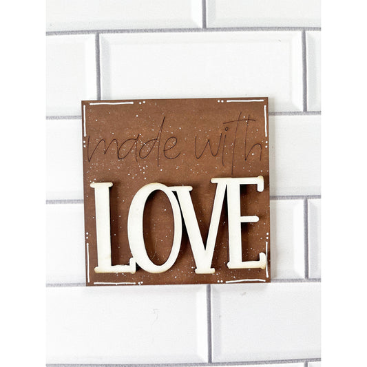 Made with Love Ladder Tile