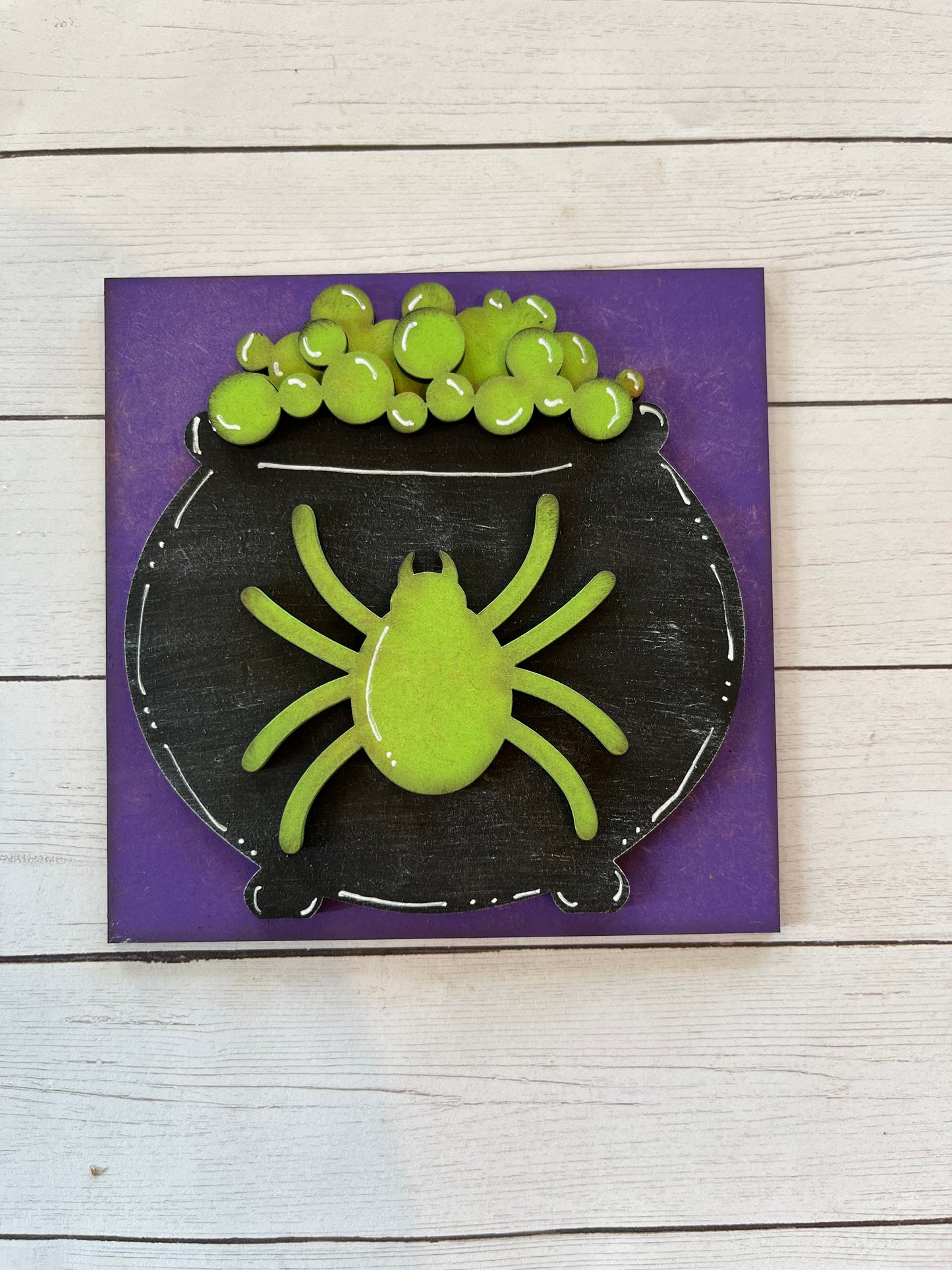 Spider Cauldron Ladder Tile