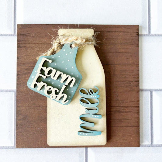 Milk Jar Ladder Tile