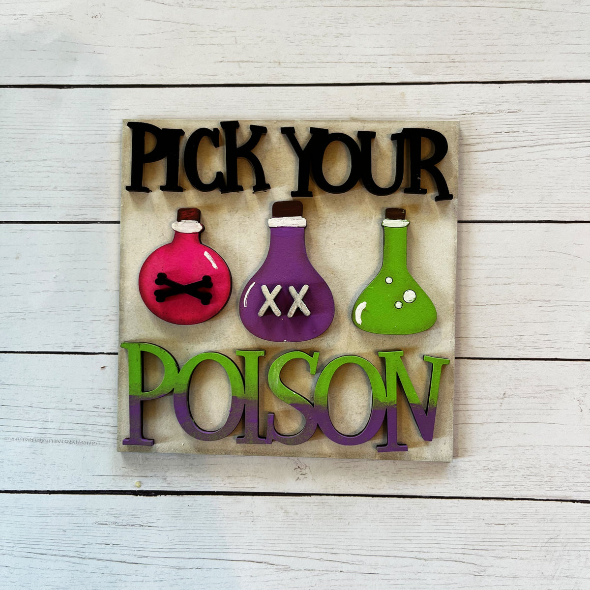 Poison Tile Pick Your Poison Ladder Tile – Coolspring Studio
