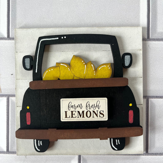 Lemon Truck Ladder Tile