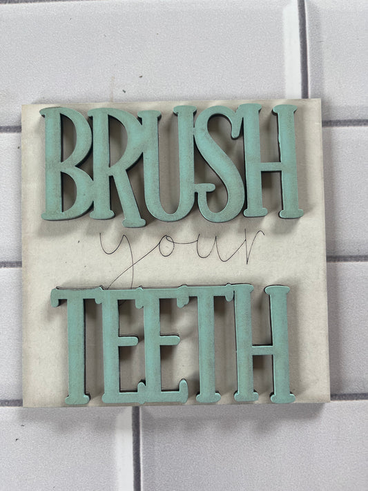 Brush Teeth Ladder Tile