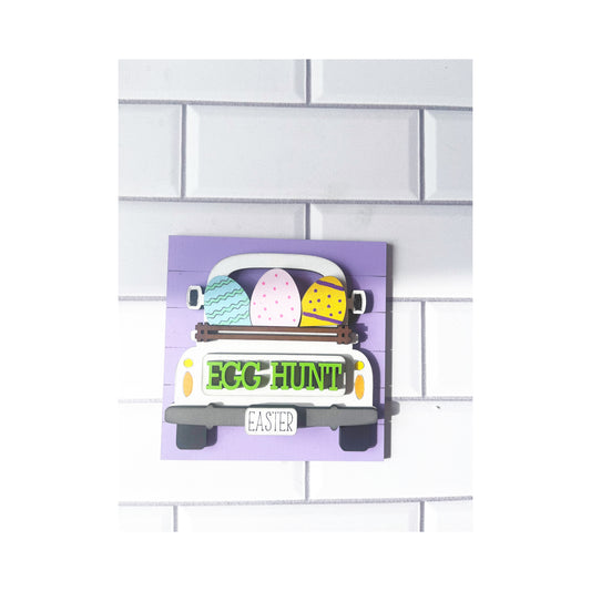 Easter Truck Ladder Tile Easter Tile