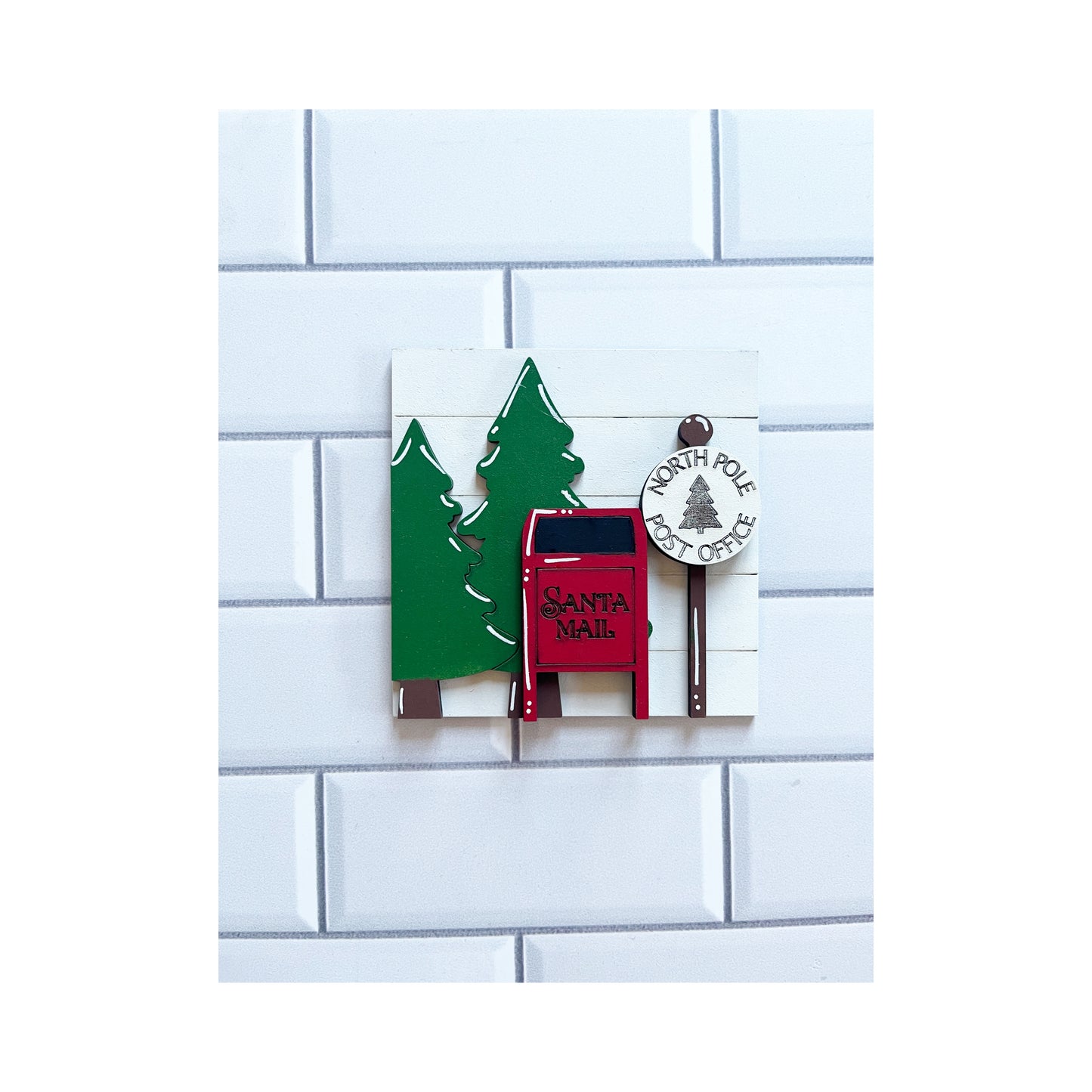 Santa Mail Ladder Tile