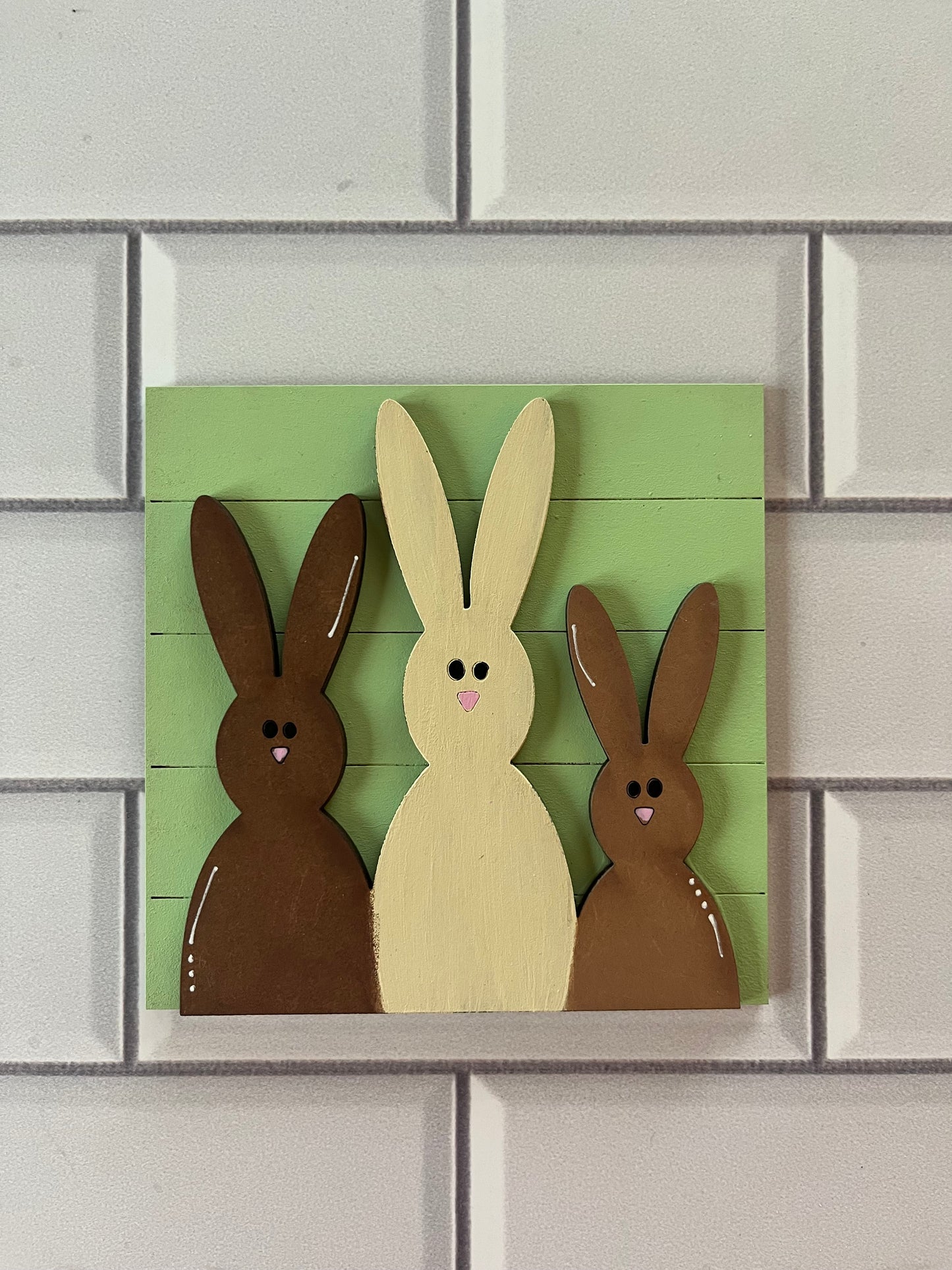 Bunny Trio Ladder Tile