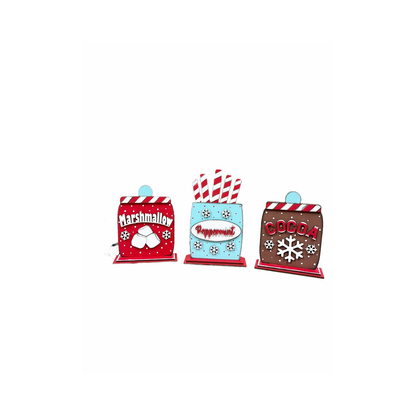 Cocoa Jar Shelf Sitter