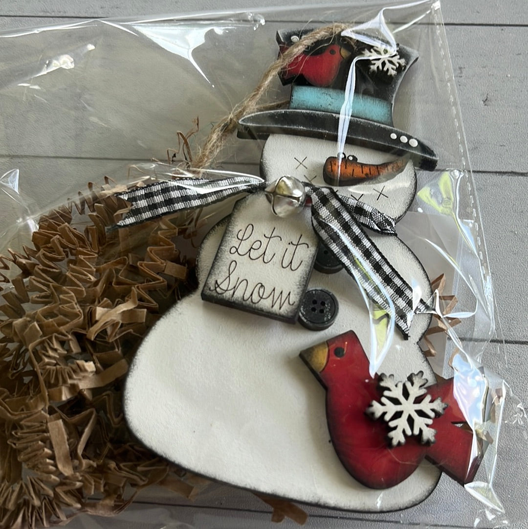 Let It Snow Ornament