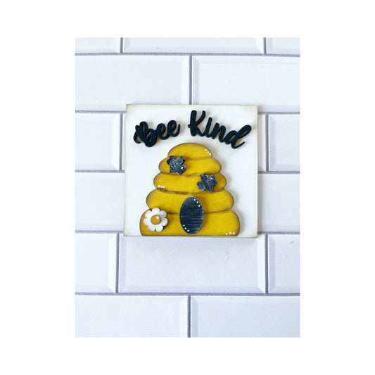 Bee Kind Beehive Ladder Tile