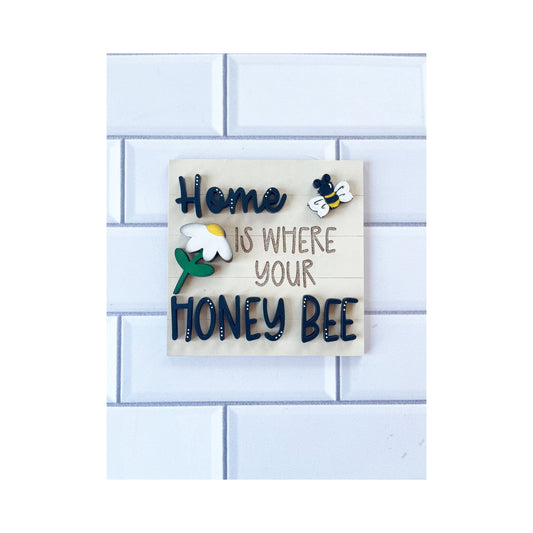 Home Honey Bee Ladder Tile