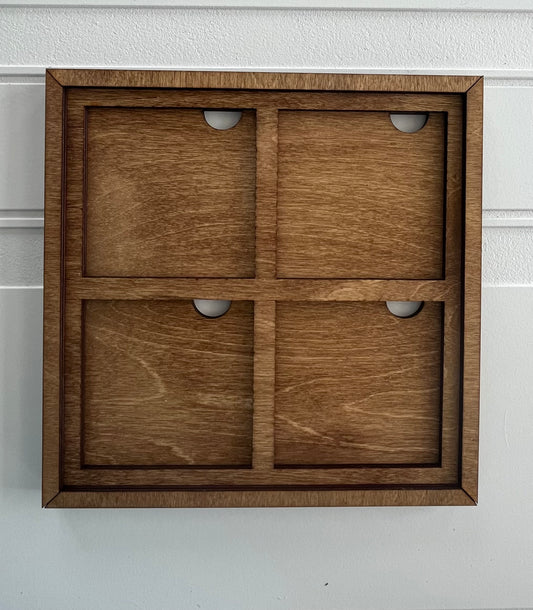 Four Tile Interchangeable Frame