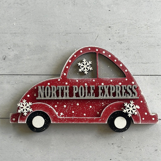 North Pole Express Tiered Tray