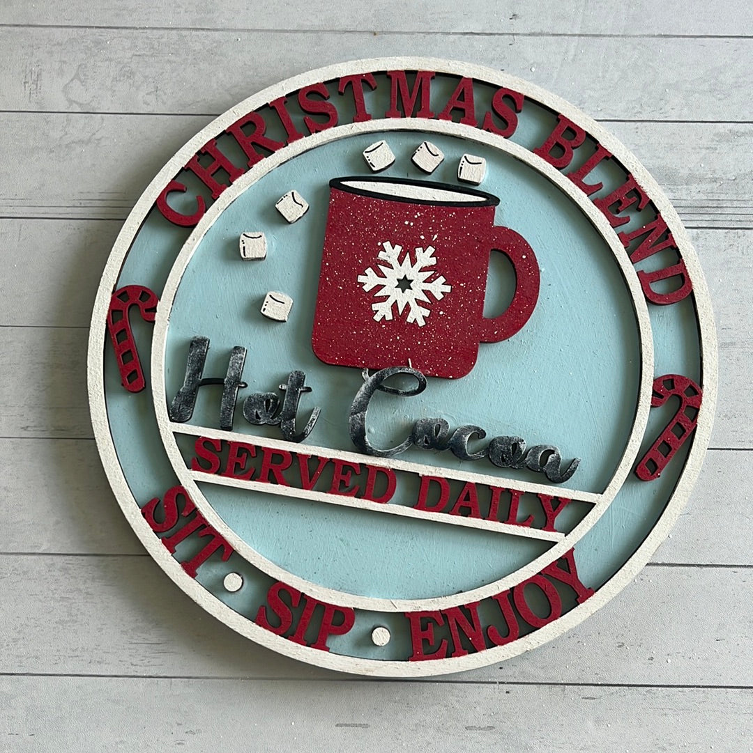 Christmas Blend Sign