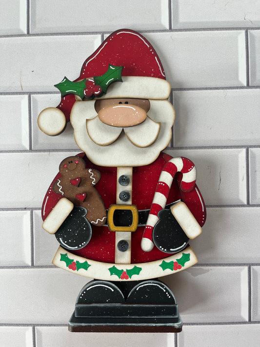 Large Santa Gnome Shelf Sitter