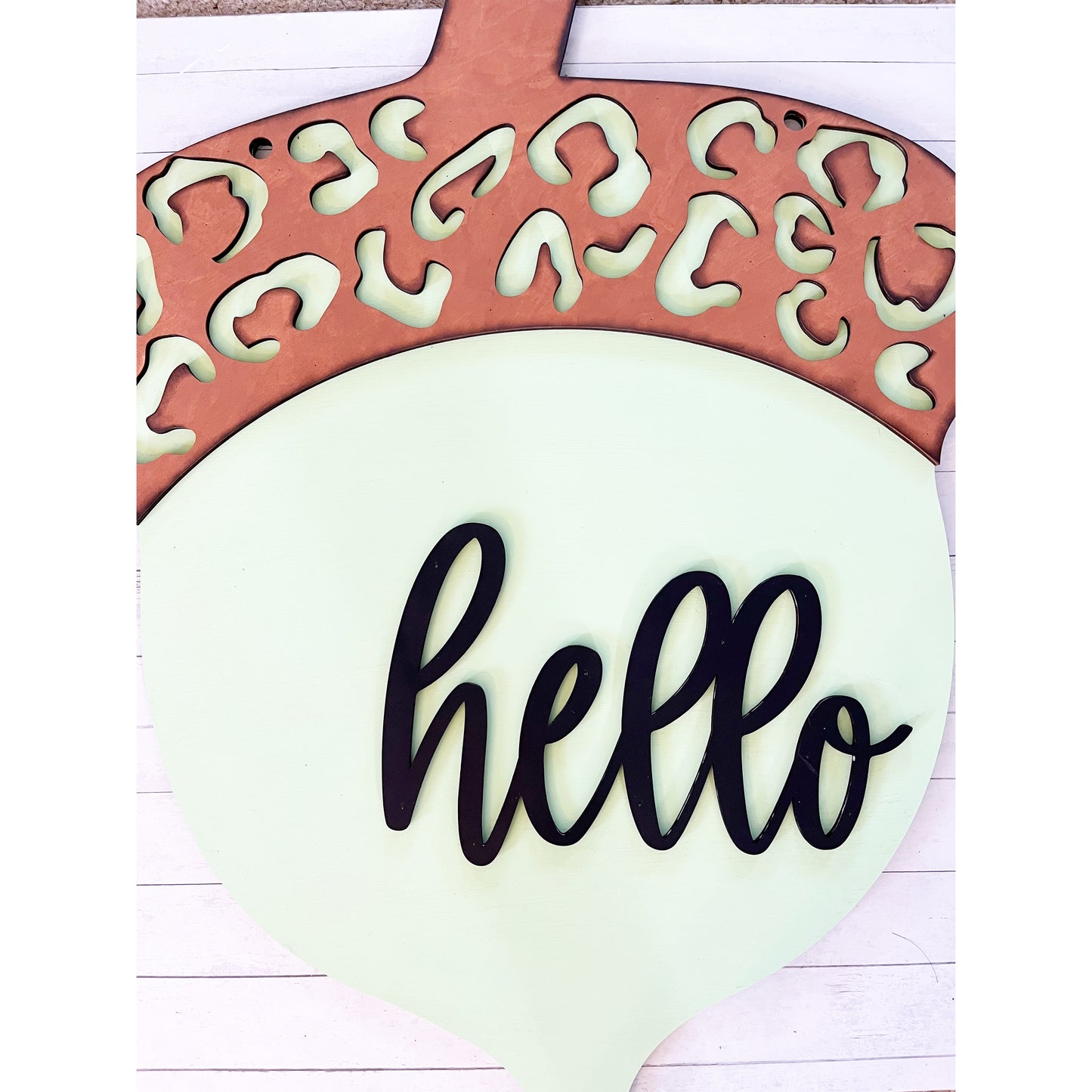 Acorn Door Hanger
