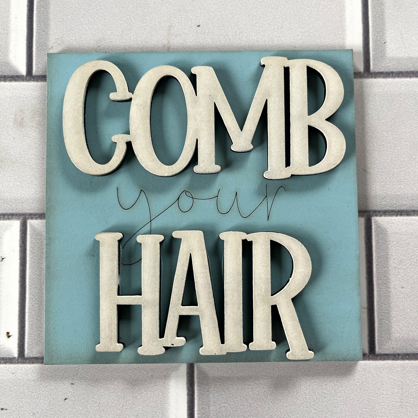 Comb Hair Ladder Tile