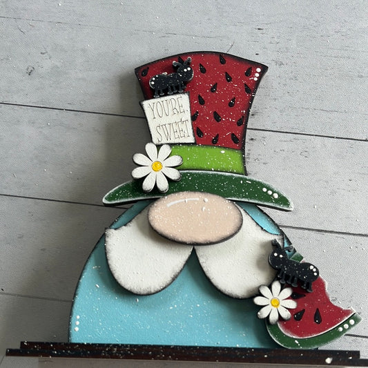 Watermelon Mini Gnome Shelf Sitter