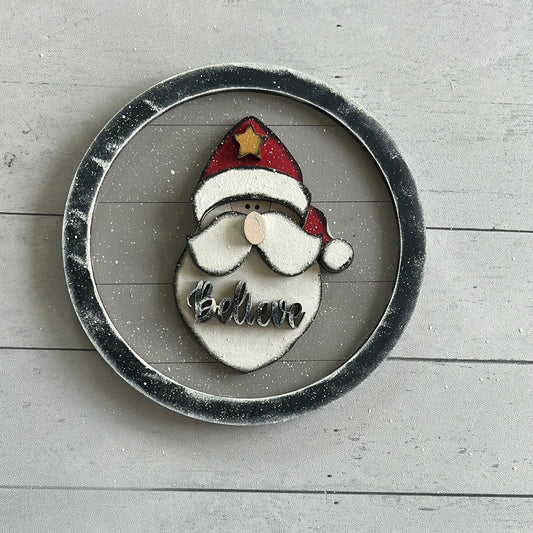 Santa Believe Tiered Tray