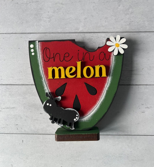 One in Melon Shelf Sitter