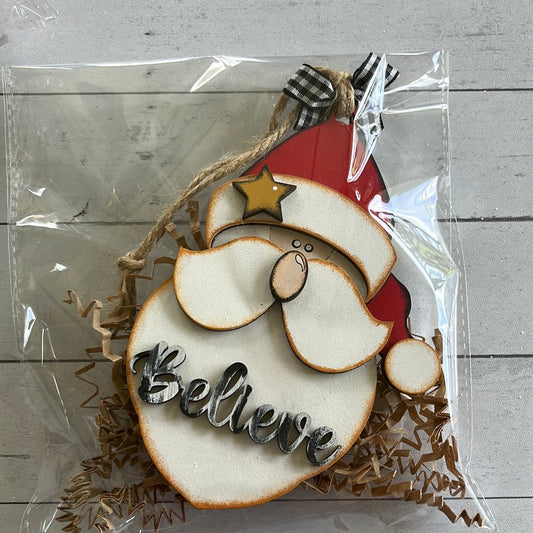 Santa Believe Ornament