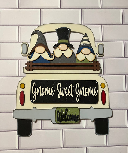 Gnome Sweet Gnome Interchangeable Truck Add On